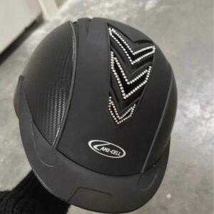 Lami Cell Elite helm zwart met Crystal