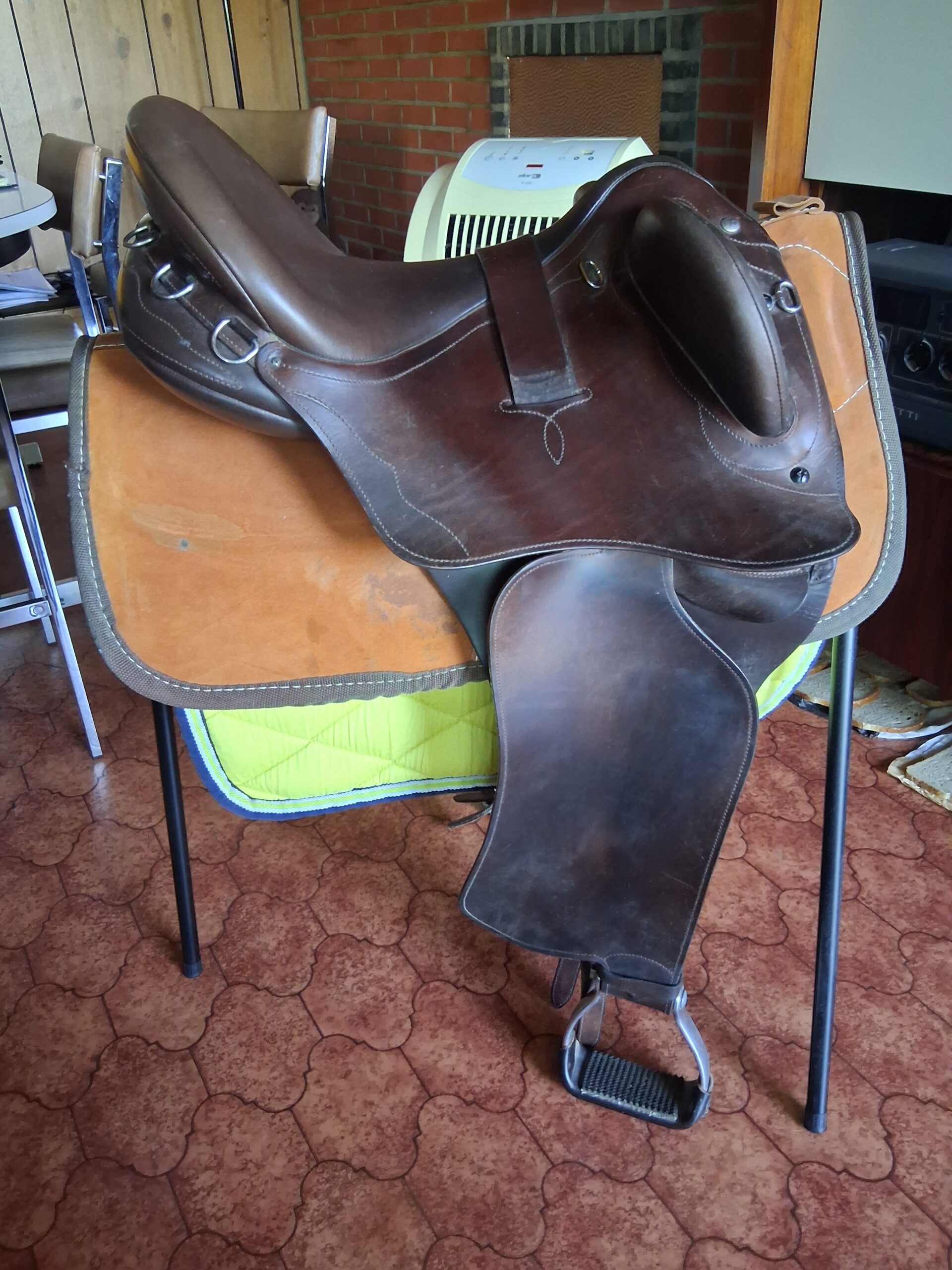 Bates australisch stock zadel western model