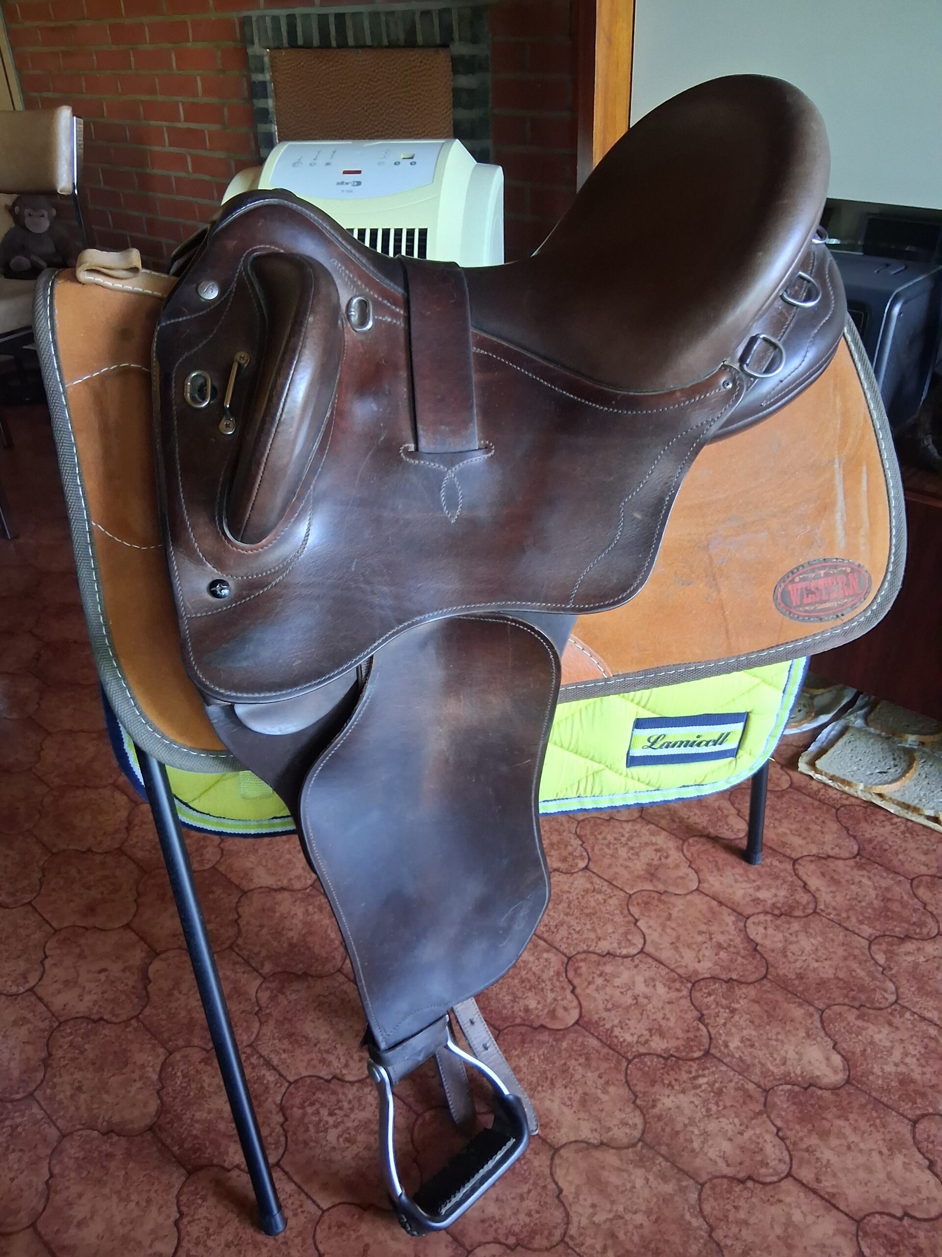 Bates australisch stock zadel western model - Afbeelding 3
