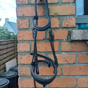 Hoofdstel LJ Leathers zwart