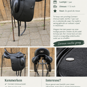 Connect dressuurzadel